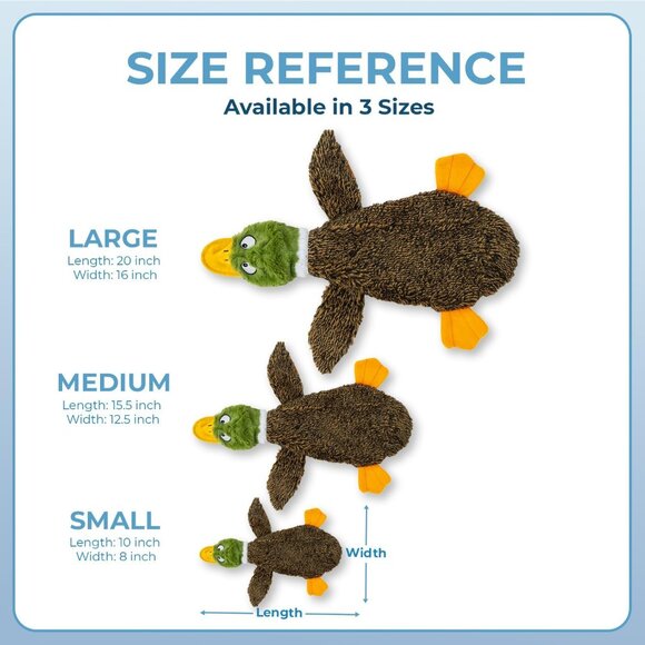 2-in-1 Stuffless Squeaky Dog Toys with Soft, Durable Fabric for Small, Medium, a - Picture 5 of 6